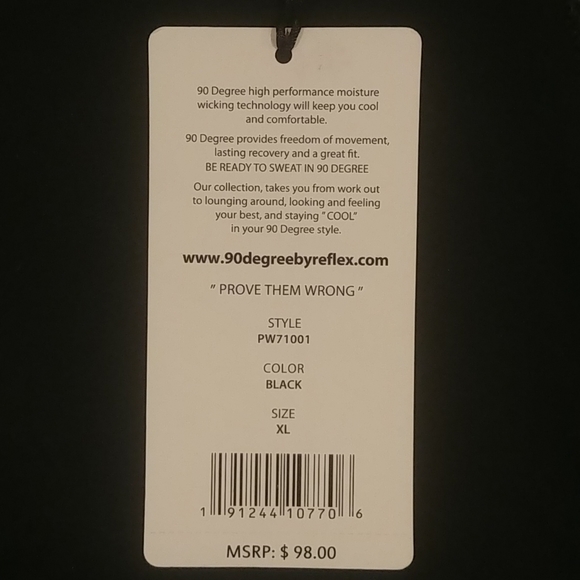 90 Degree by Reflex "Prove Them Wrong" Leggings - Picture 4 of 6